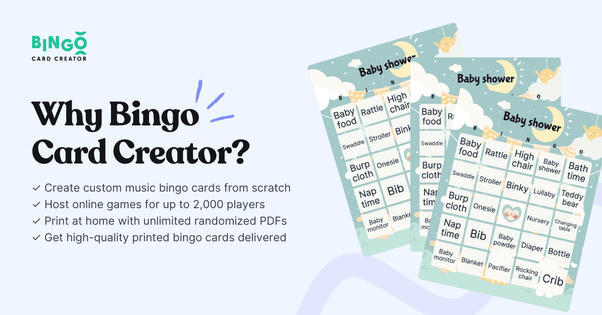 why bingo card creator